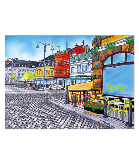 Göteborg Kungstorget Poster