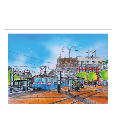 Göteborg Drottningtorget Poster - Bild 2