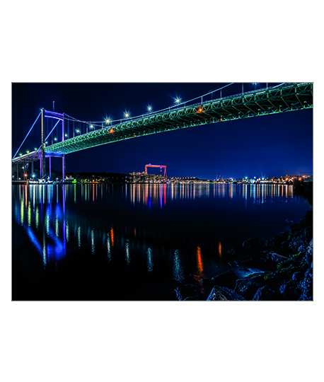 Night Bridge Poster