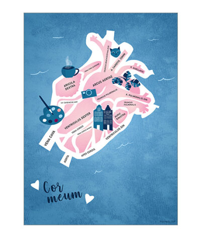 Cor meum Poster