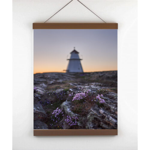 Posterhängare 50cm Valnöt