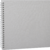 BASE LINE CANVAS WIRE-O BEIGE 30X30 Vita sidor
