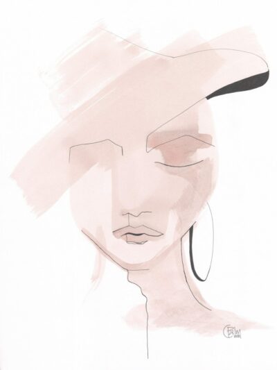 BLUSH LADY Poster