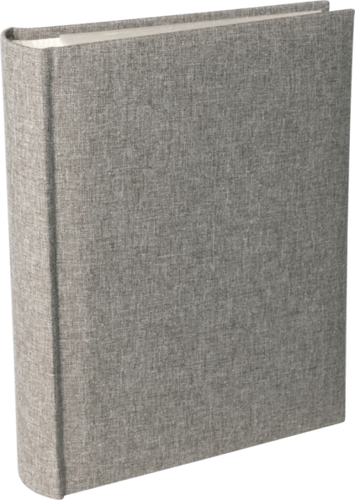 Fotoalbum Line Canvas Brun 200 10x15 6-PACK